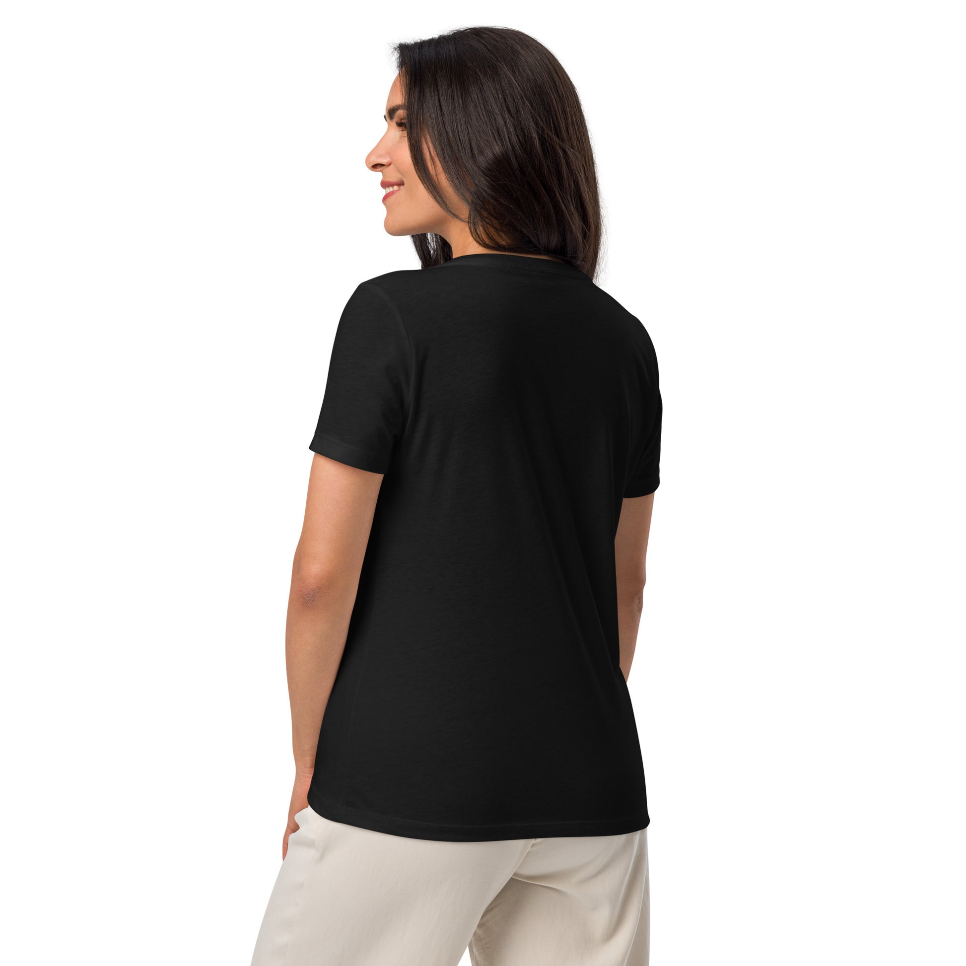 Parker Knoll Vineyard Chardonnay Napa Valley Women’s Relaxed V-Neck Tee by EraofInk