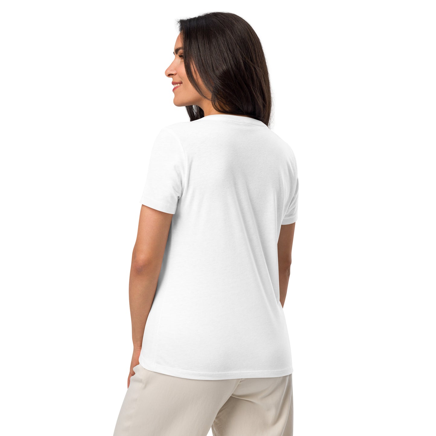 Parker Knoll Vineyard Chardonnay Napa Valley Women’s Relaxed V-Neck Tee by EraofInk