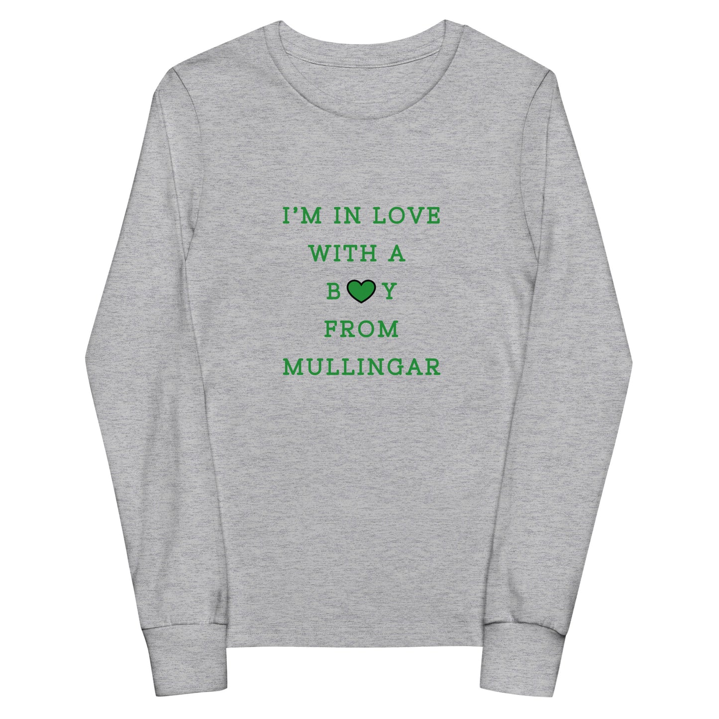 I'm in Love with a Boy from Mullingar Youth Long Sleeve Tee by EraofInk