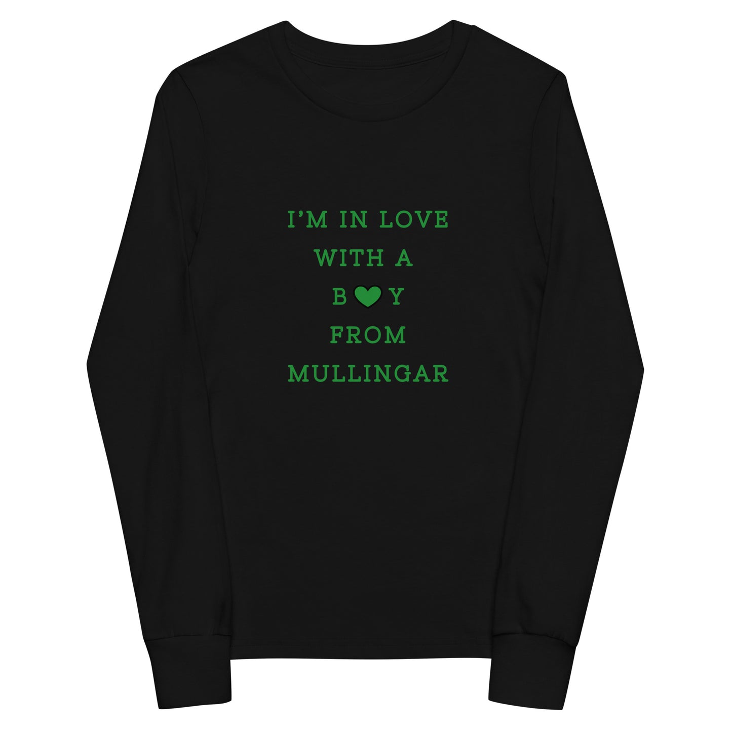 I'm in Love with a Boy from Mullingar Youth Long Sleeve Tee by EraofInk
