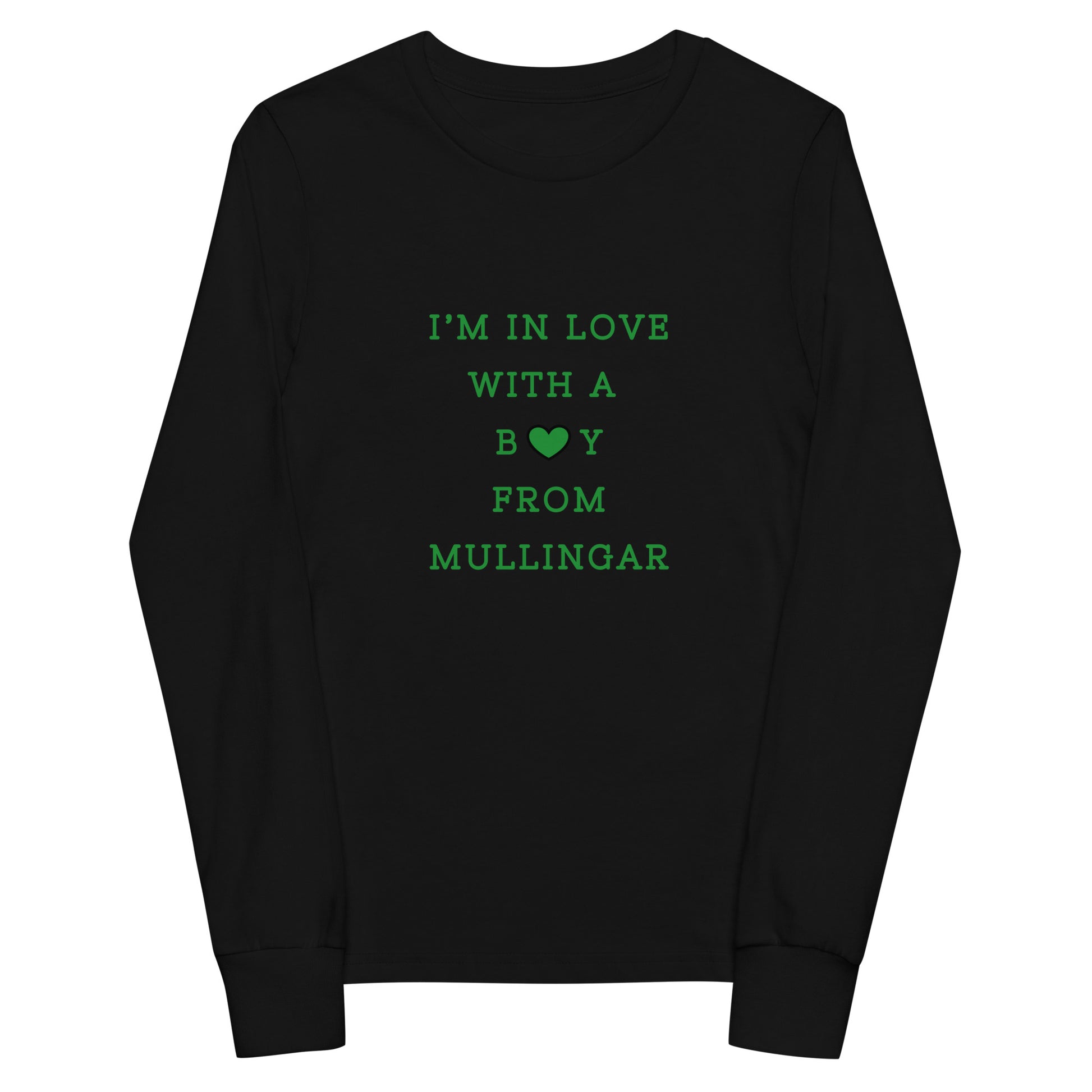 I'm in Love with a Boy from Mullingar Youth Long Sleeve Tee by EraofInk
