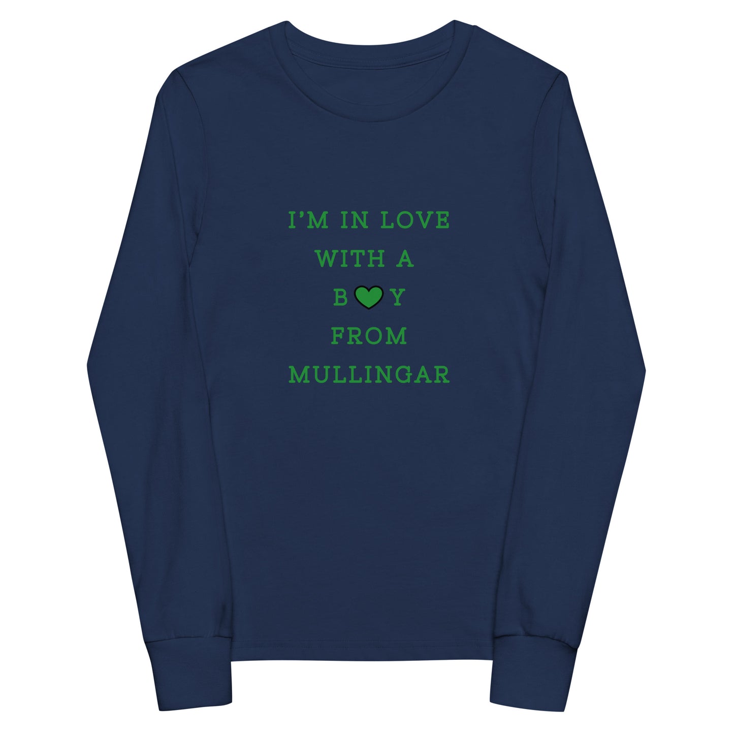 I'm in Love with a Boy from Mullingar Youth Long Sleeve Tee by EraofInk