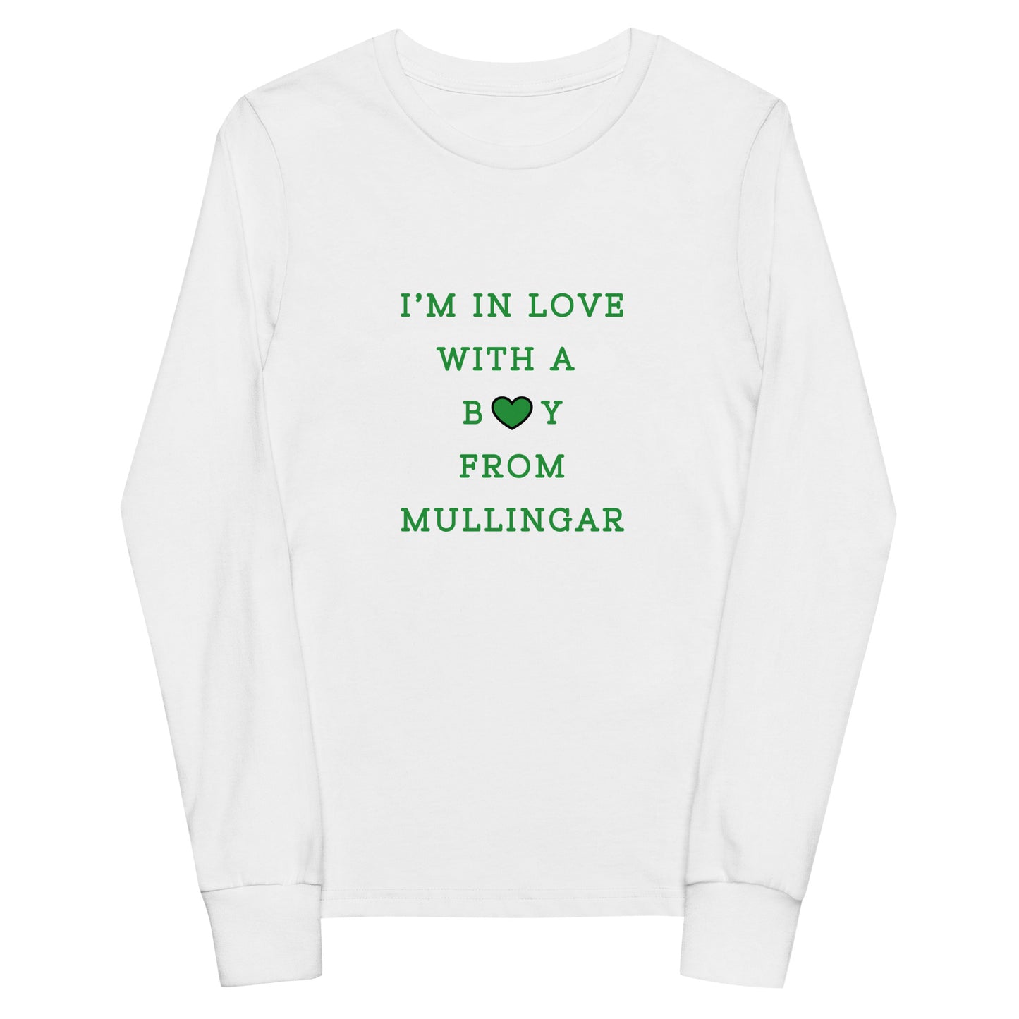 I'm in Love with a Boy from Mullingar Youth Long Sleeve Tee by EraofInk