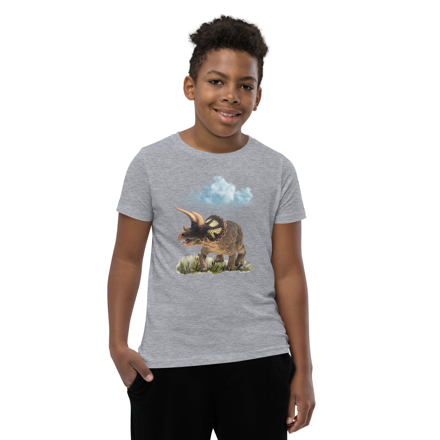 Roaming Dino Youth Tee by EraofInk