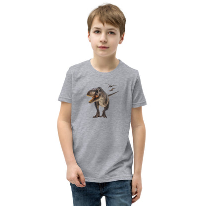 Ferocious Dinosaur Youth Tee by EraofInk