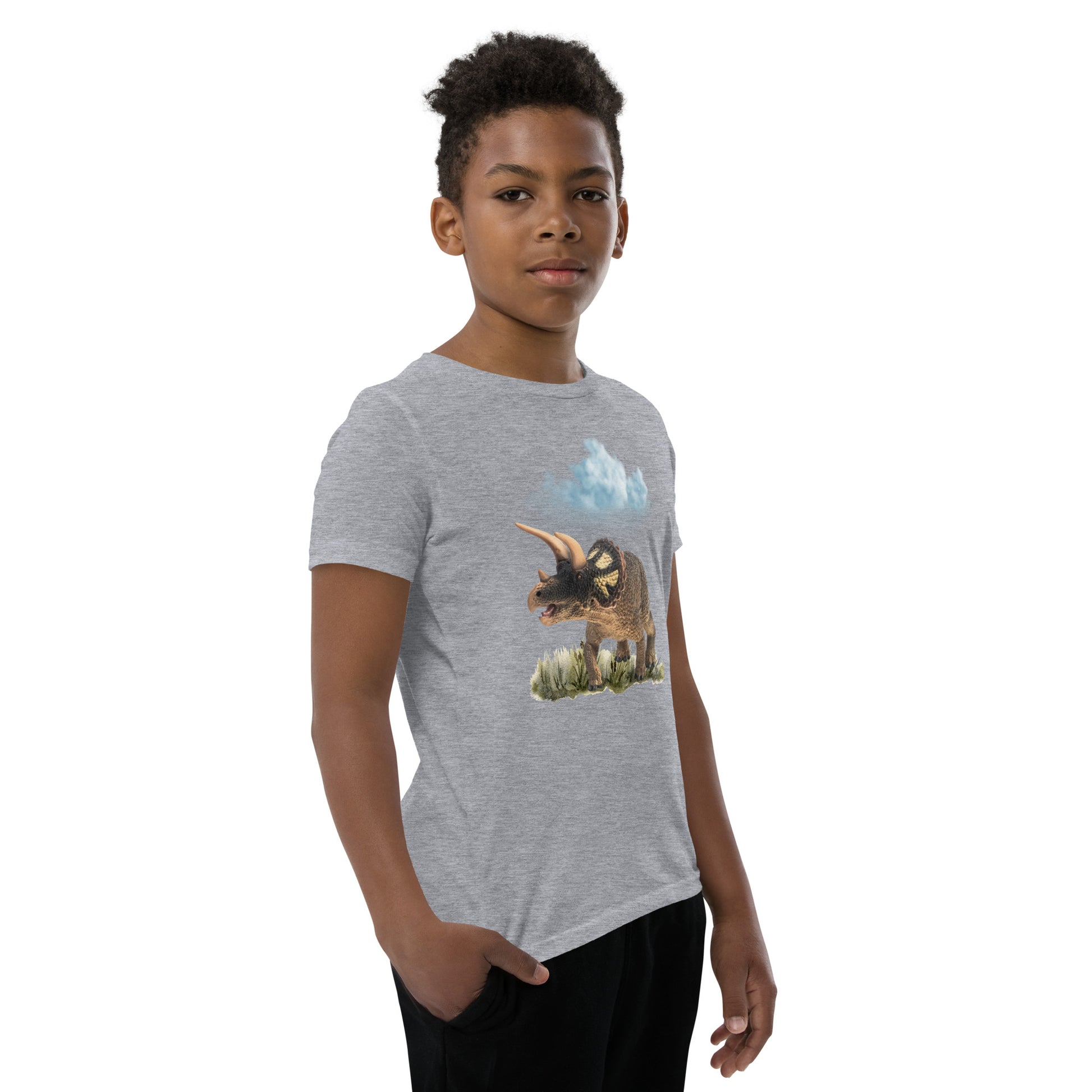 Roaming Dino Youth Tee by EraofInk