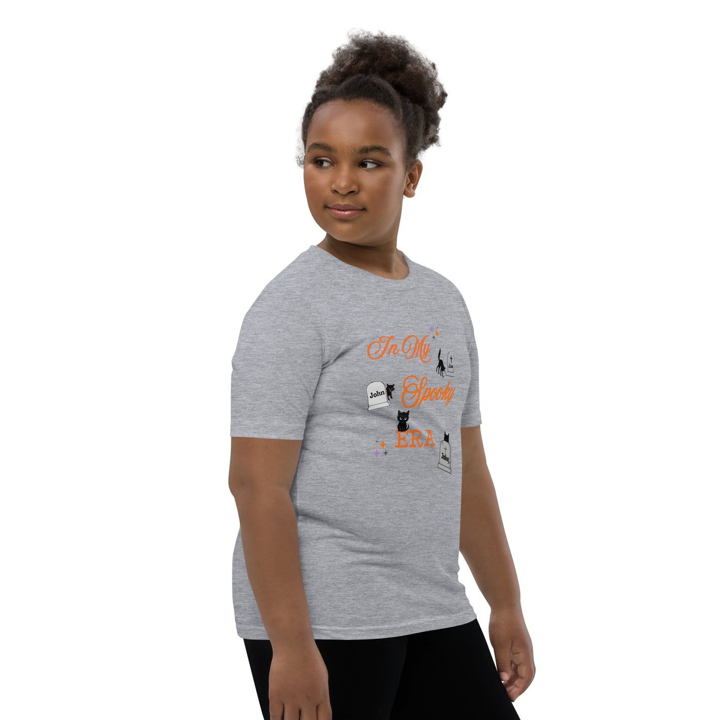 In My Spooky Era Youth Tee - Halloween Era Youth Unisex Tee by EraofInk