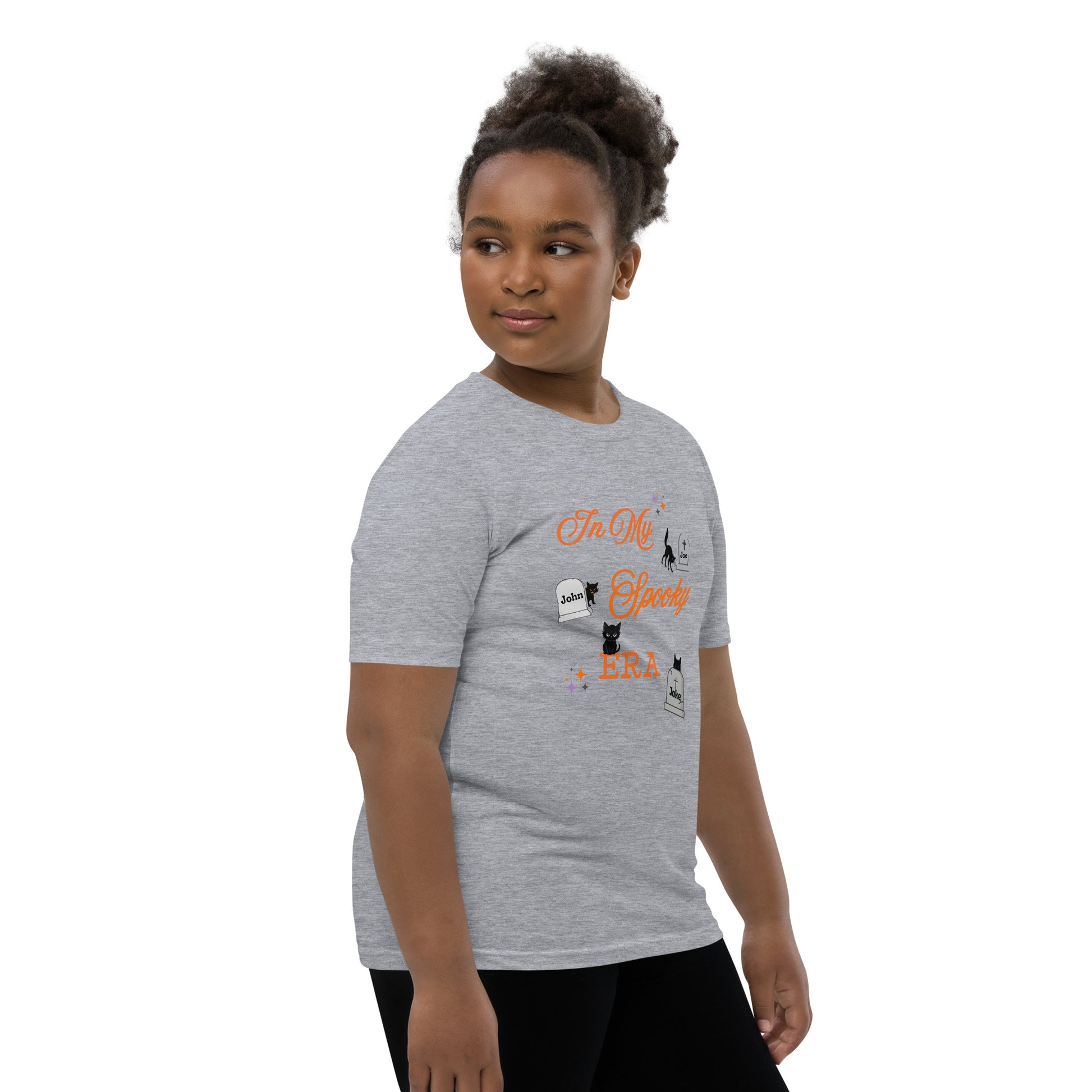 In My Spooky Era Youth Tee - Halloween Era Youth Unisex Tee by EraofInk