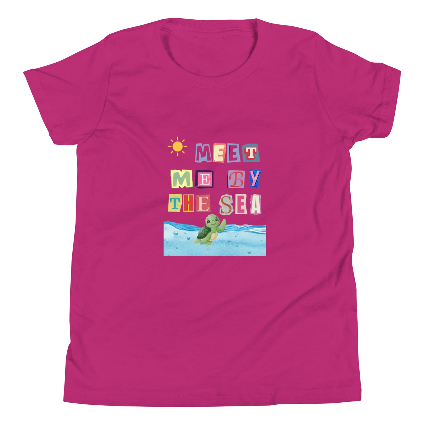 Meet Me By the Sea Youth Tee by EraofInk