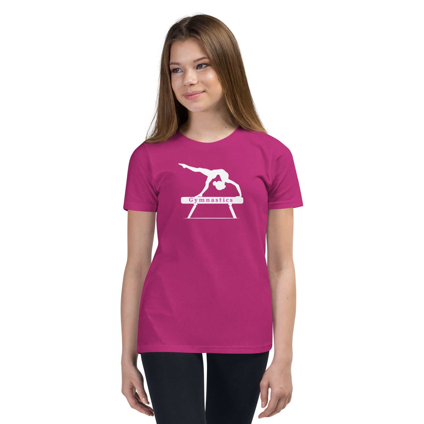 Gymnastics Youth Tee - Beam Skills by EraofInk