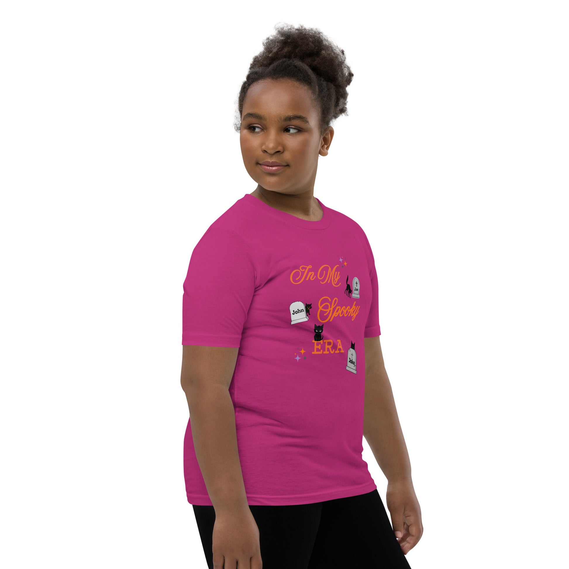 In My Spooky Era Youth Tee - Halloween Era Youth Unisex Tee by EraofInk