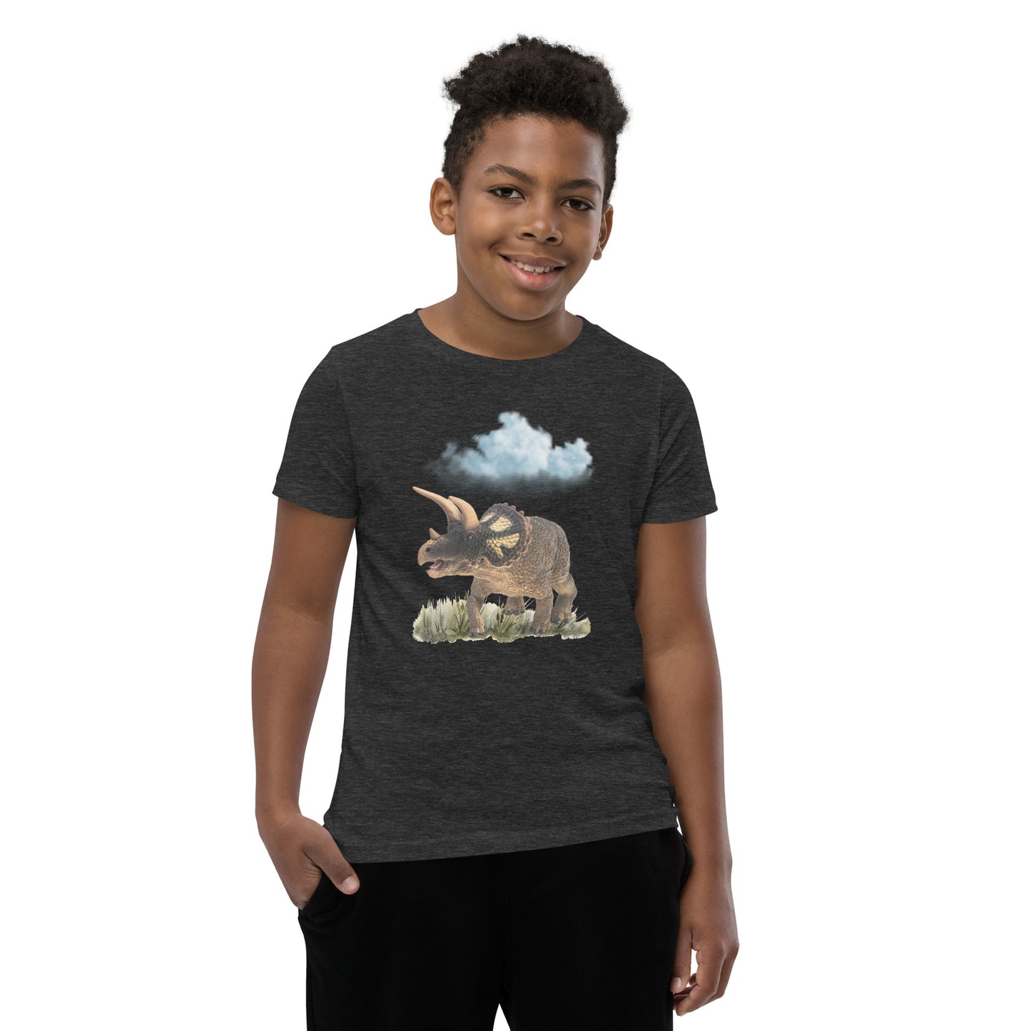 Roaming Dino Youth Tee by EraofInk