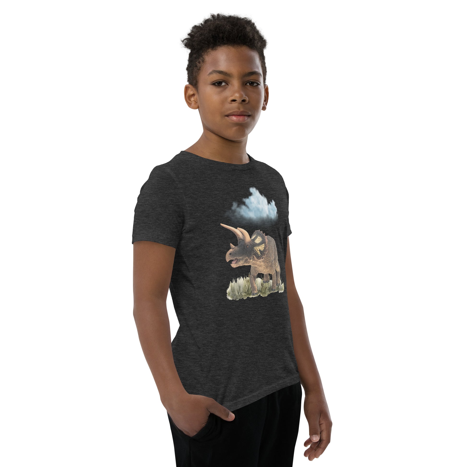 Roaming Dino Youth Tee by EraofInk
