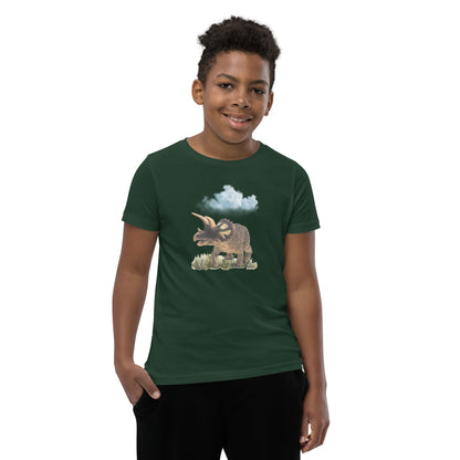 Roaming Dinosaur Youth Tee by EraofInk