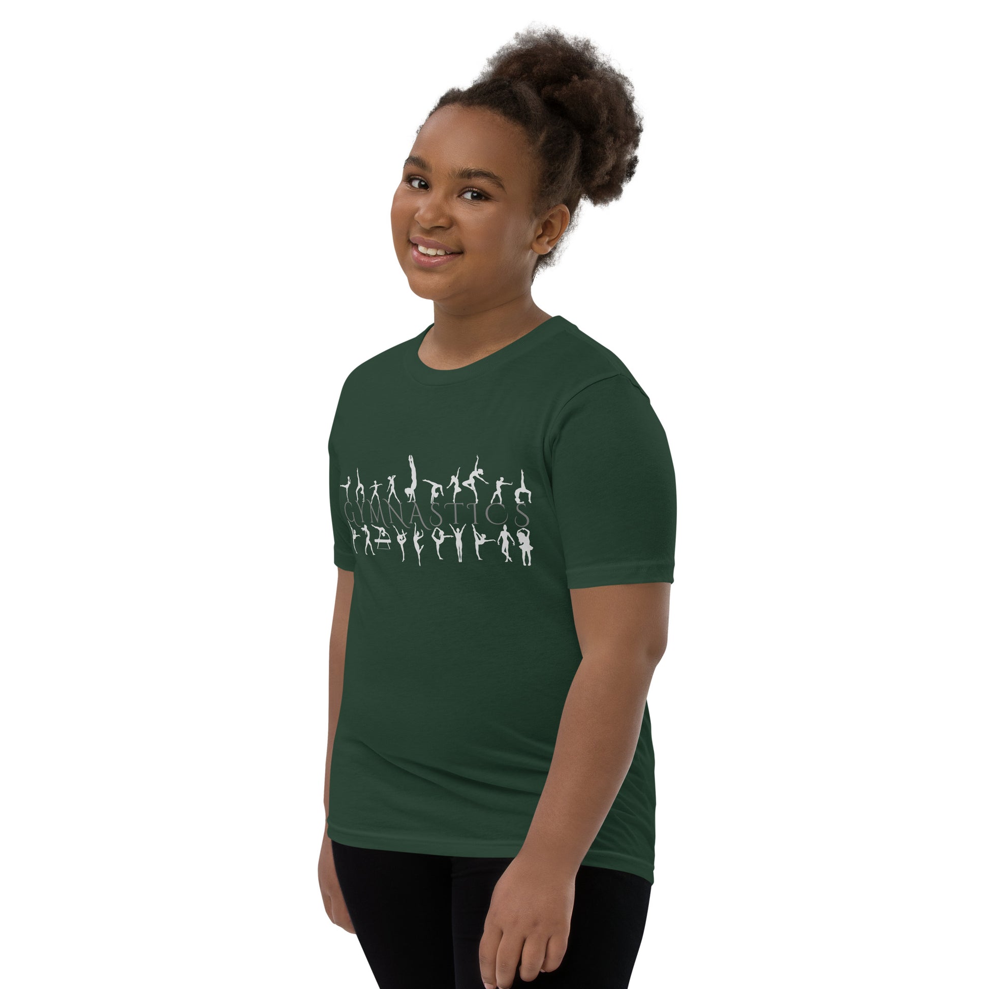 Gymnastics (gymnastics moves & poses) Youth Tee by EraofInk