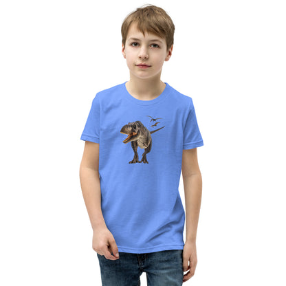 Ferocious Dinosaur Youth Tee by EraofInk
