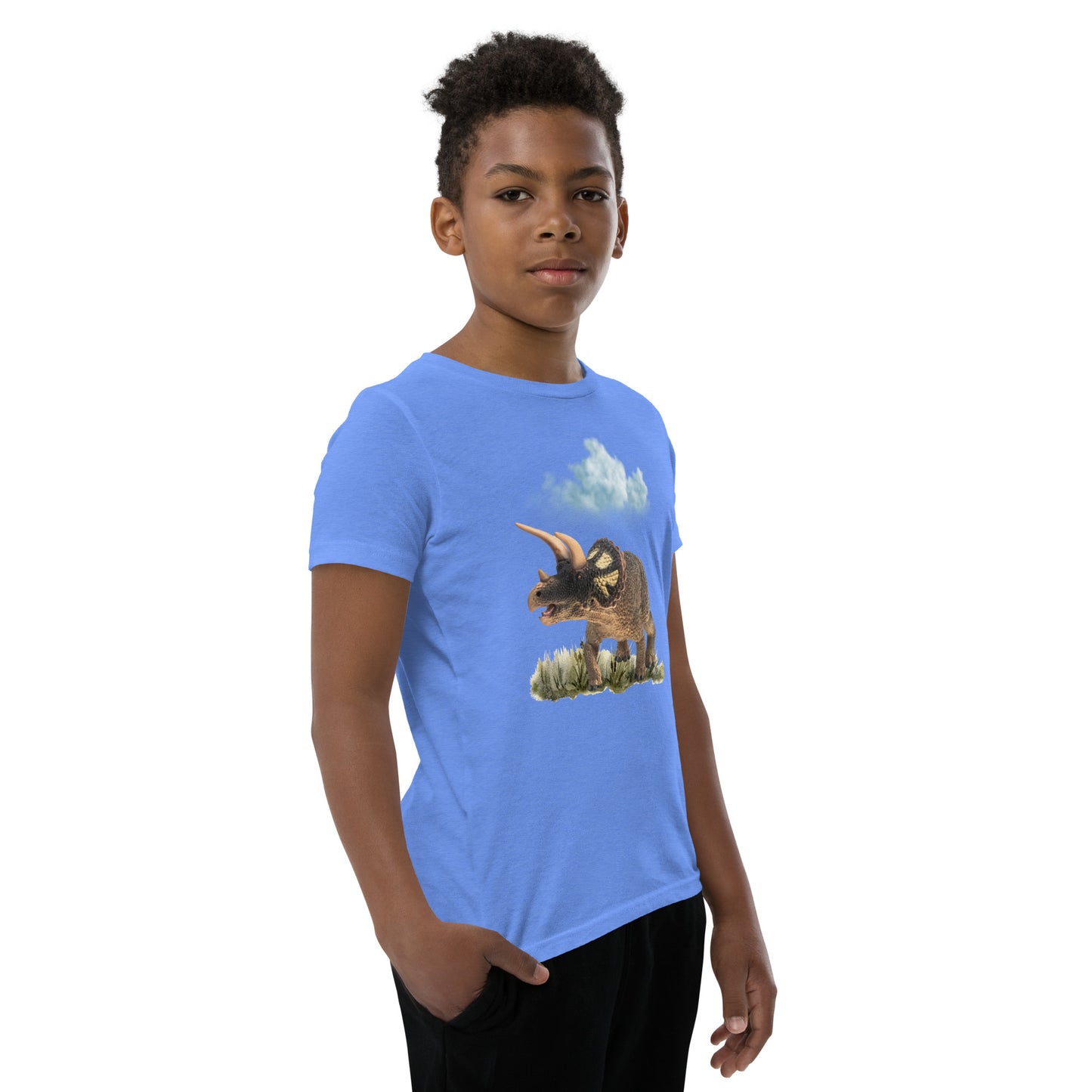 Roaming Dino Youth Tee by EraofInk