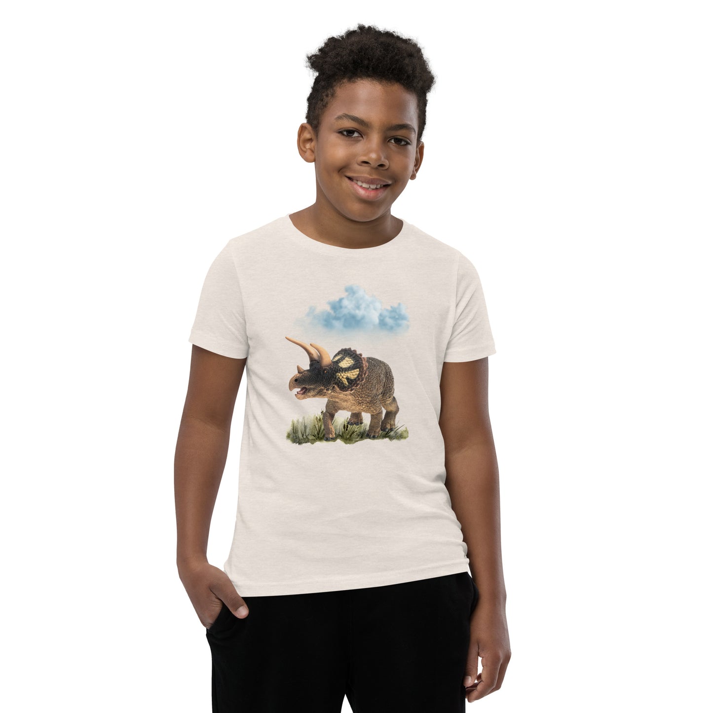 Roaming Dino Youth Tee by EraofInk