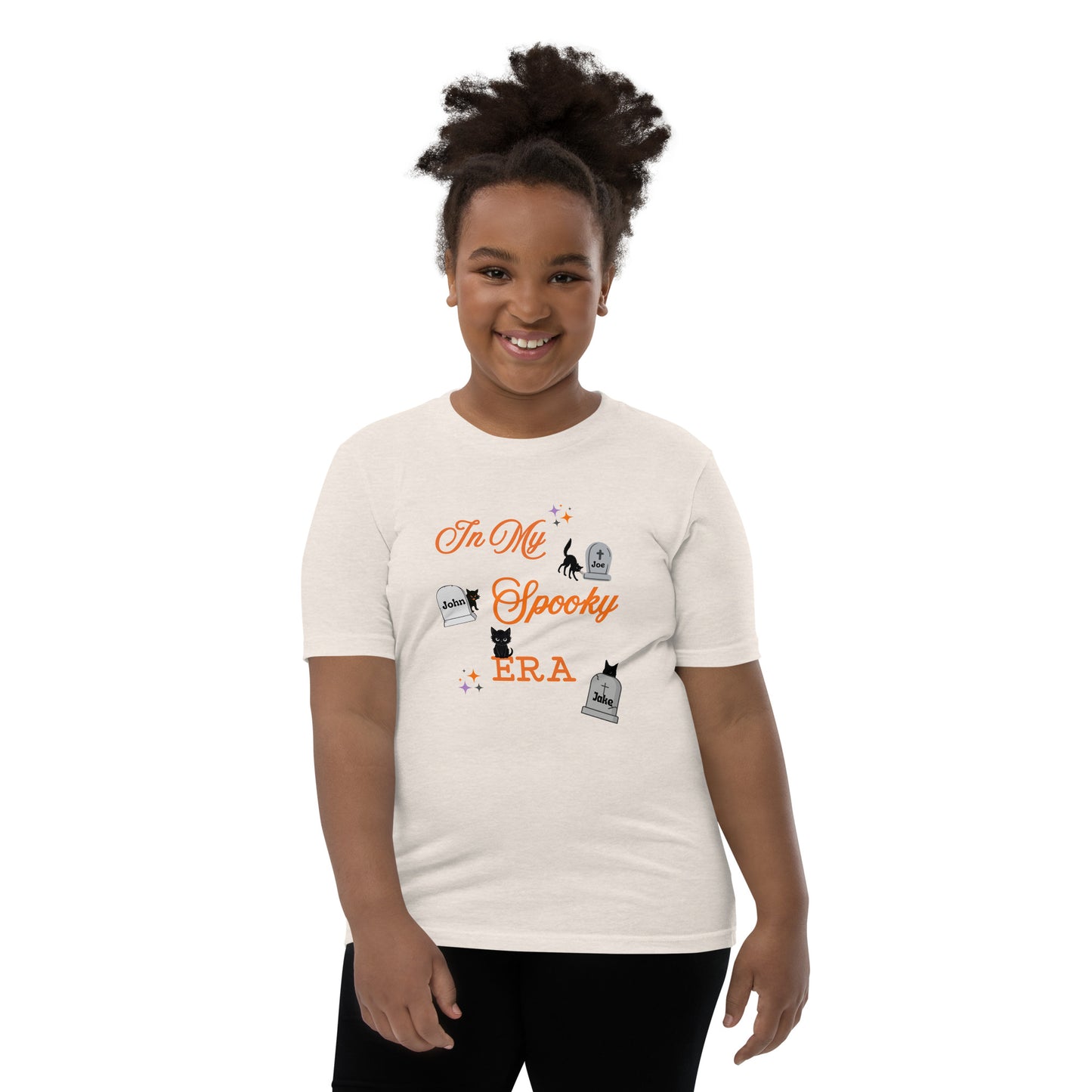 In My Spooky Era Youth Tee - Halloween Era Youth Unisex Tee by EraofInk
