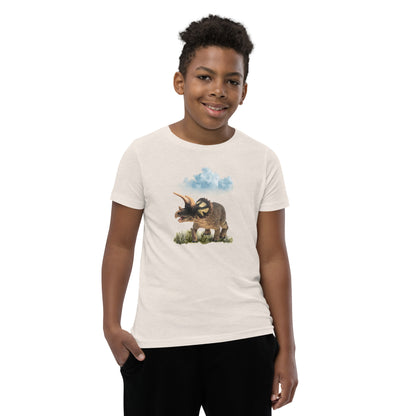 Roaming Dinosaur Youth Tee by EraofInk