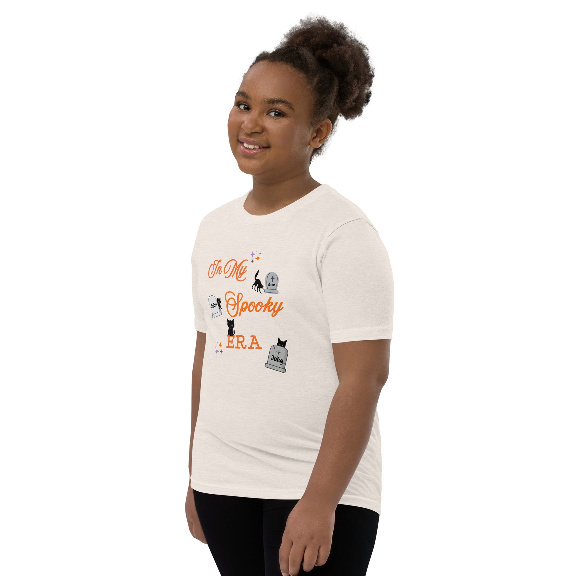 In My Spooky Era Youth Tee - Halloween Era Youth Unisex Tee by EraofInk