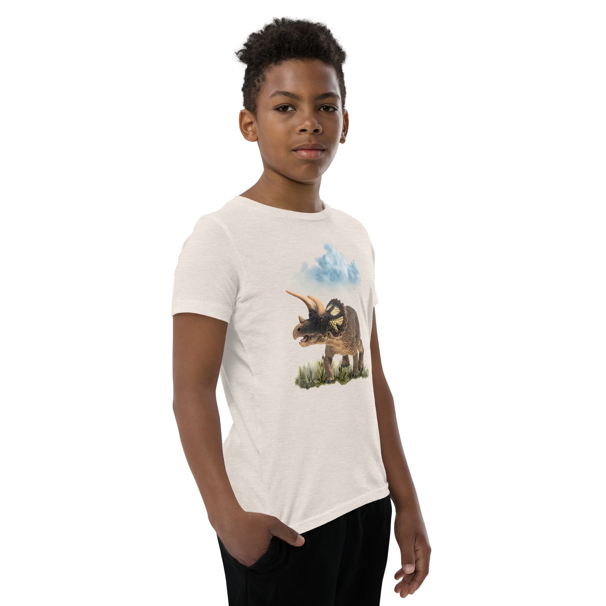 Roaming Dino Youth Tee by EraofInk