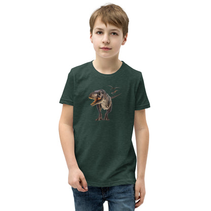 Ferocious Dinosaur Youth Tee by EraofInk