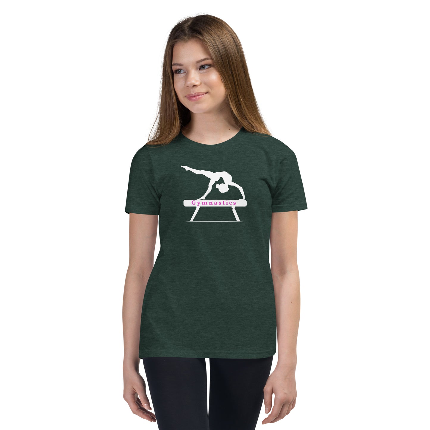 Gymnastics Youth Tee - Beam Skills by EraofInk
