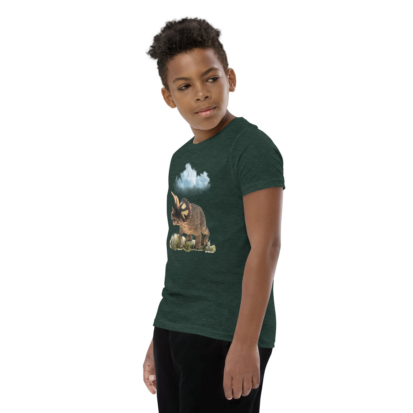 Roaming Dino Youth Tee by EraofInk