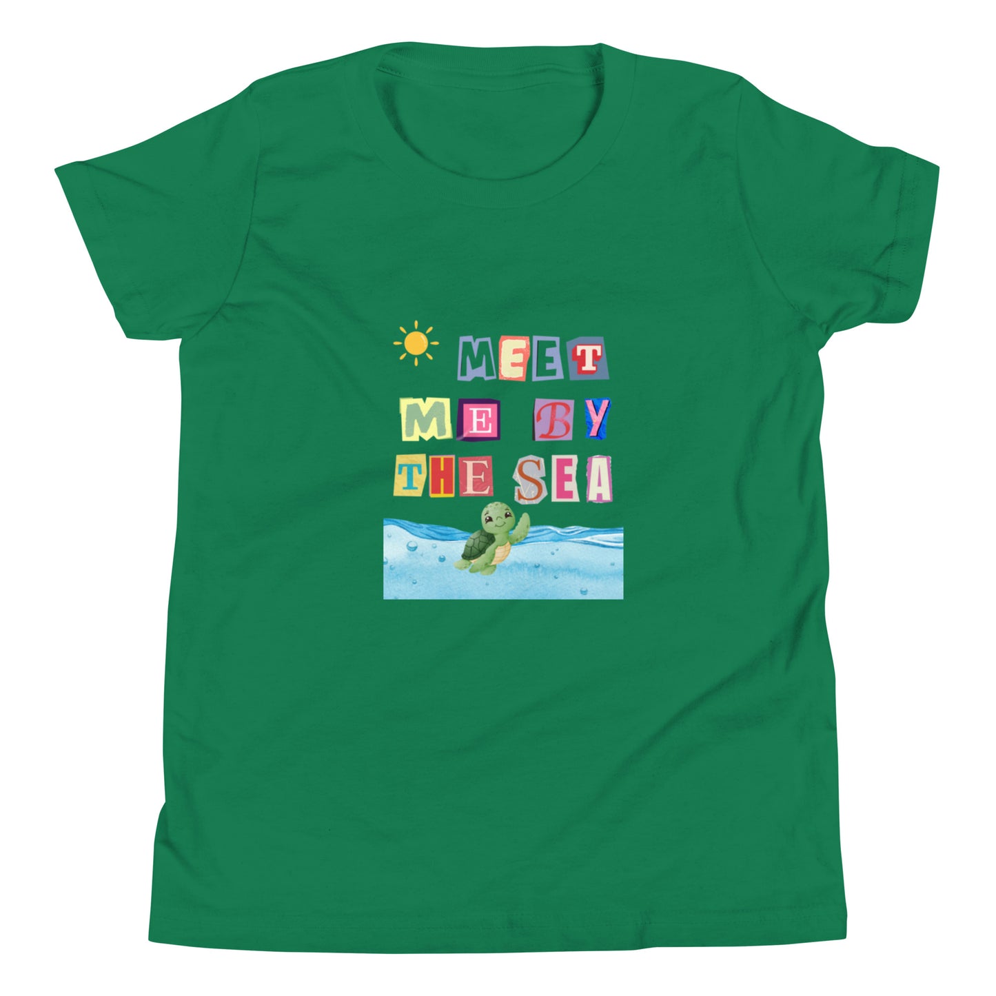 Meet Me By the Sea Youth Tee by EraofInk
