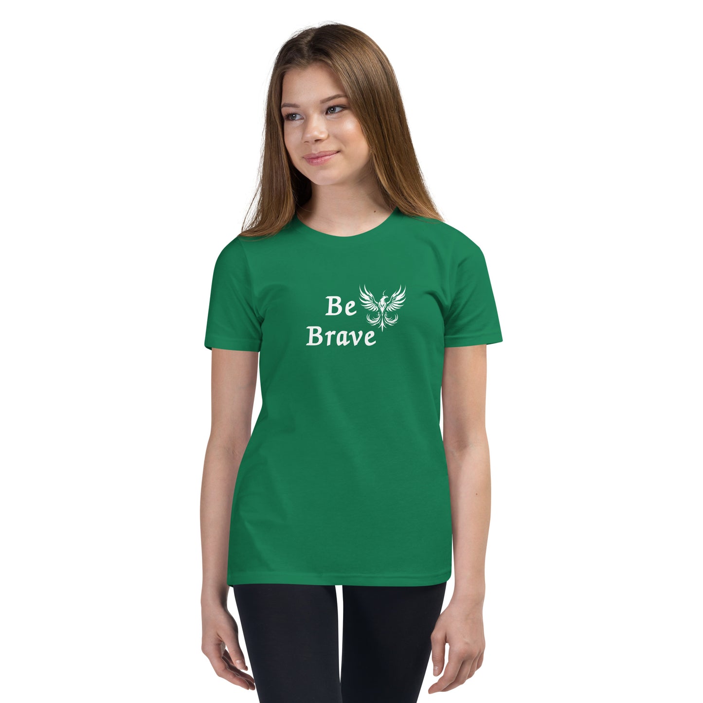 Youth Phoenix Rising Be Brave Tee by RecreatingKrista