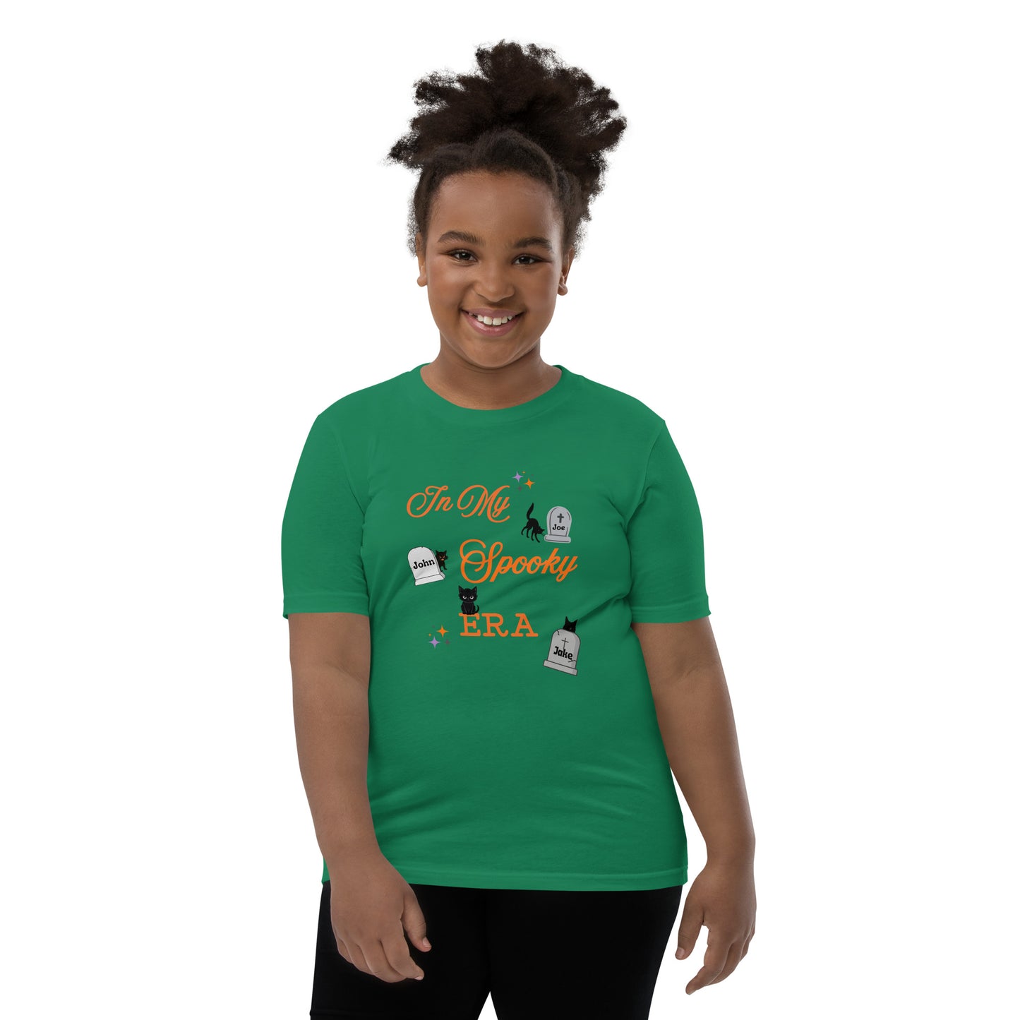 In My Spooky Era Youth Tee - Halloween Era Youth Unisex Tee by EraofInk