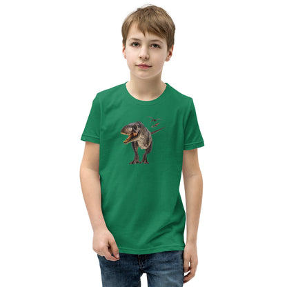 Ferocious Dinosaur Youth Tee by EraofInk