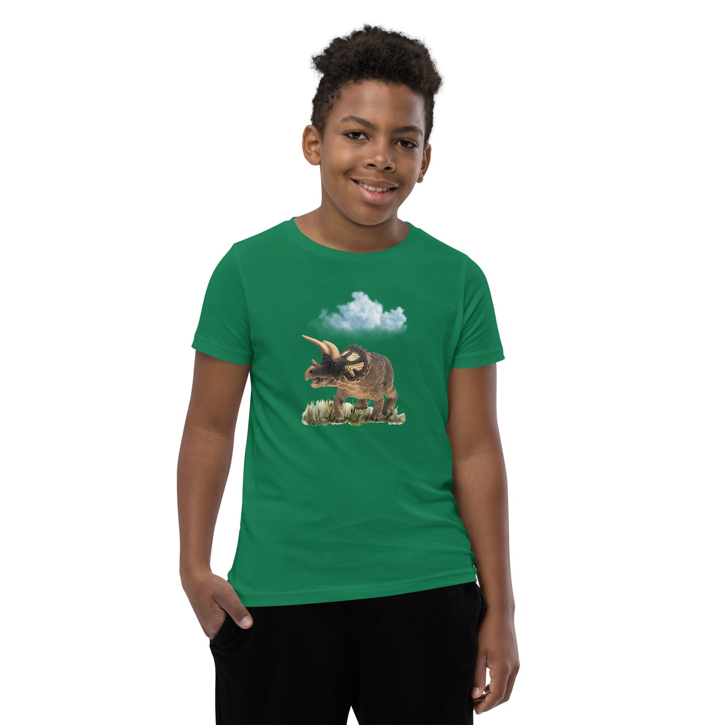 Roaming Dinosaur Youth Tee by EraofInk