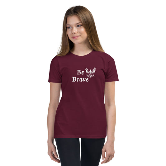 Youth Phoenix Rising Be Brave Tee by RecreatingKrista