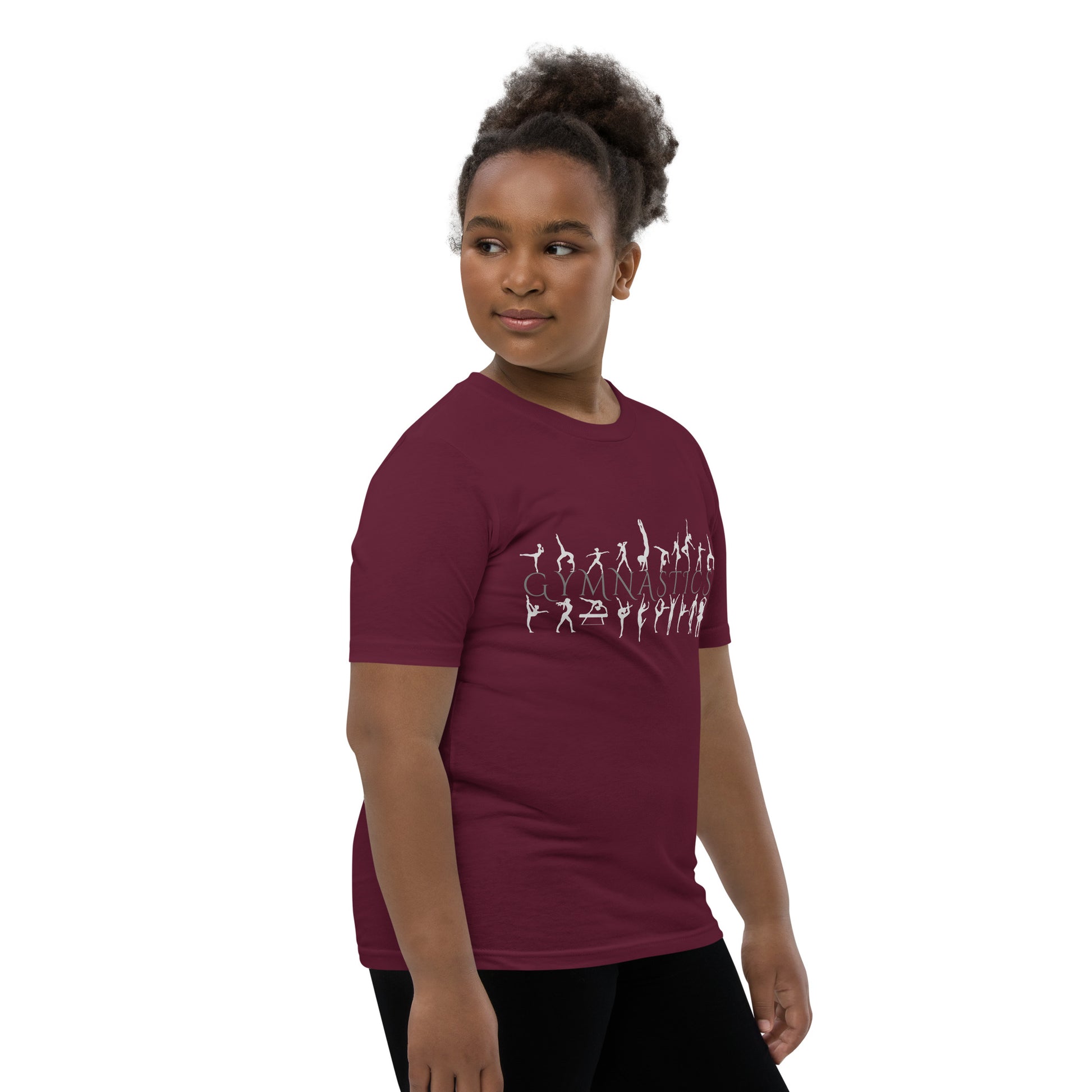 Gymnastics (gymnastics moves & poses) Youth Tee by EraofInk