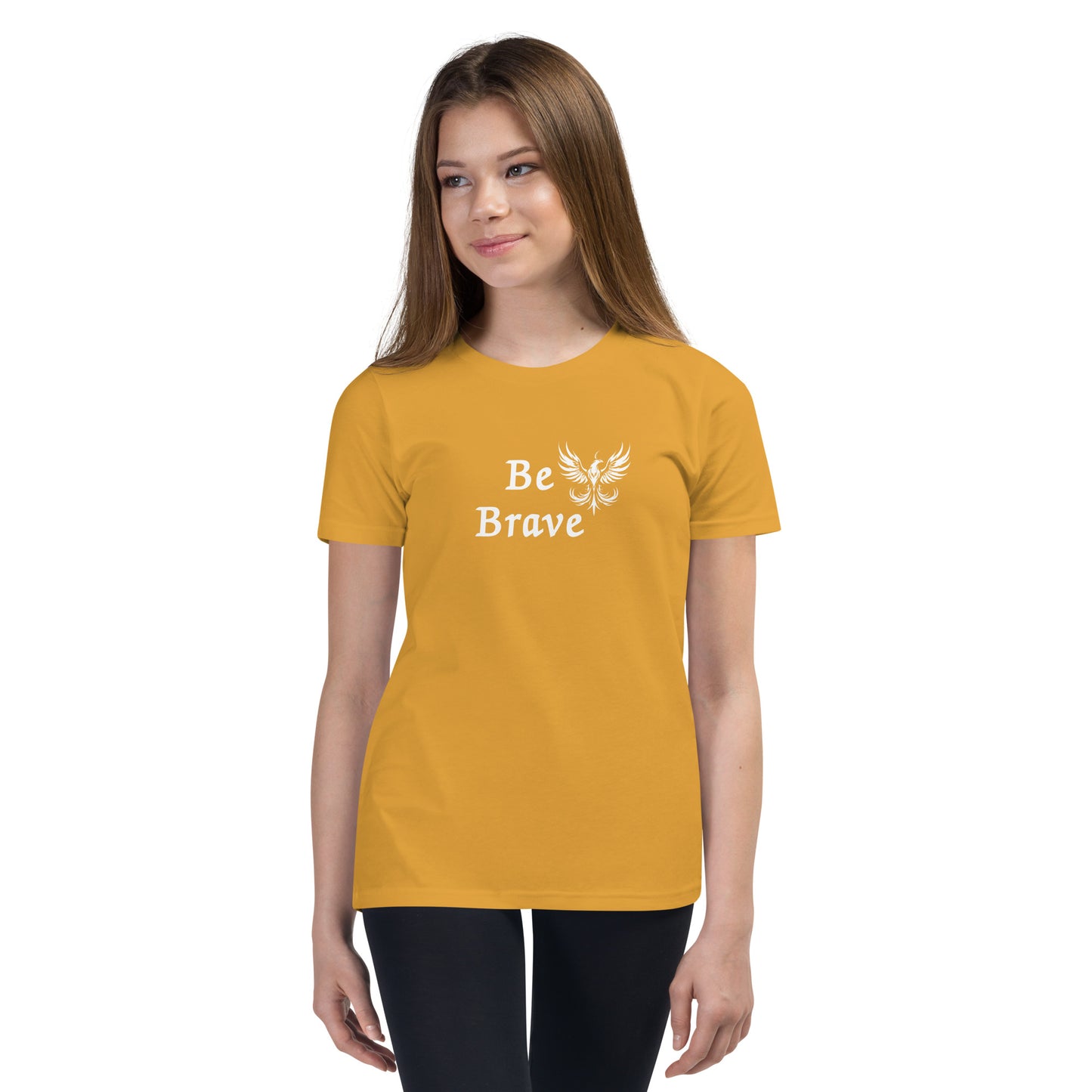 Youth Phoenix Rising Be Brave Tee by RecreatingKrista