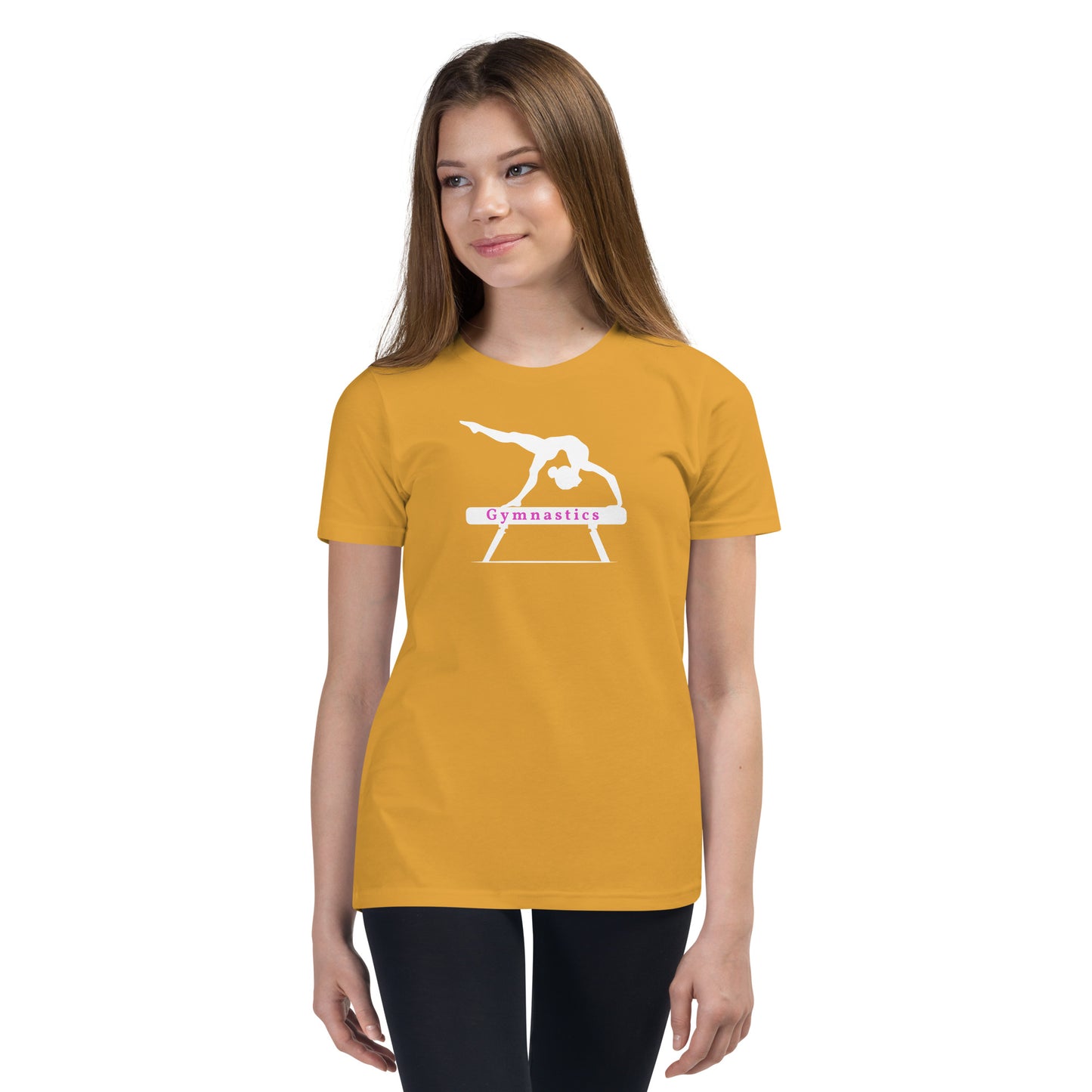 Gymnastics Youth Tee - Beam Skills by EraofInk