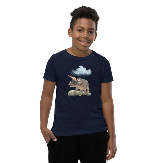 Roaming Dinosaur Youth Tee by EraofInk