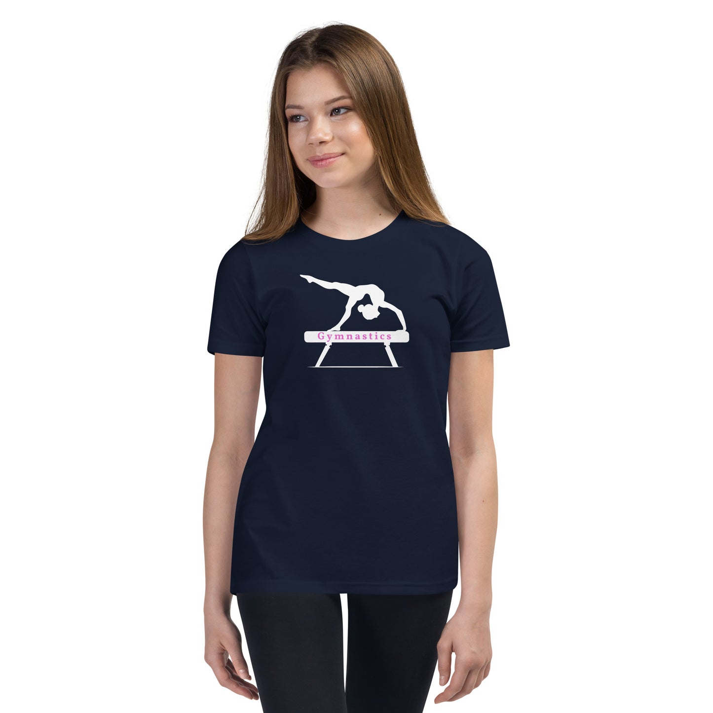 Gymnastics Youth Tee - Beam Skills by EraofInk