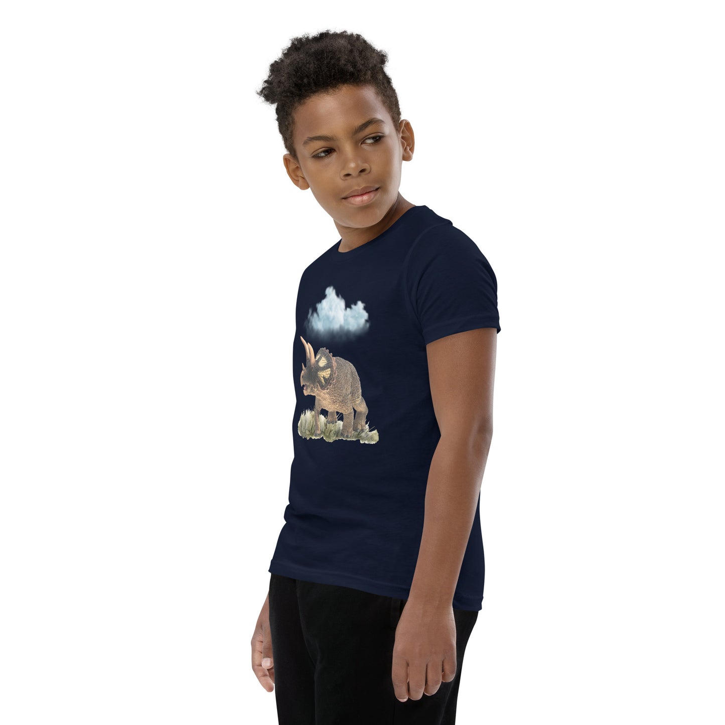 Roaming Dino Youth Tee by EraofInk