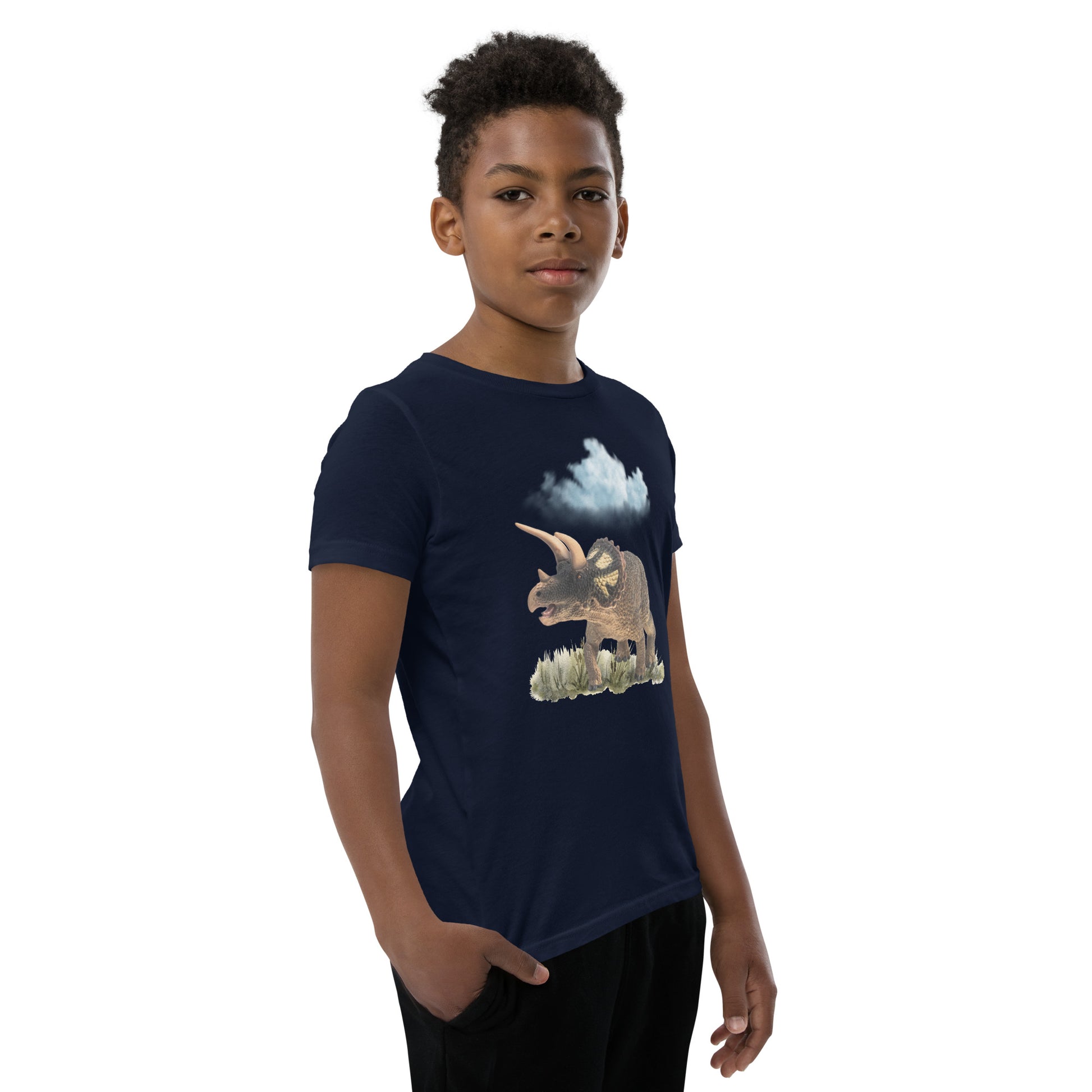 Roaming Dino Youth Tee by EraofInk