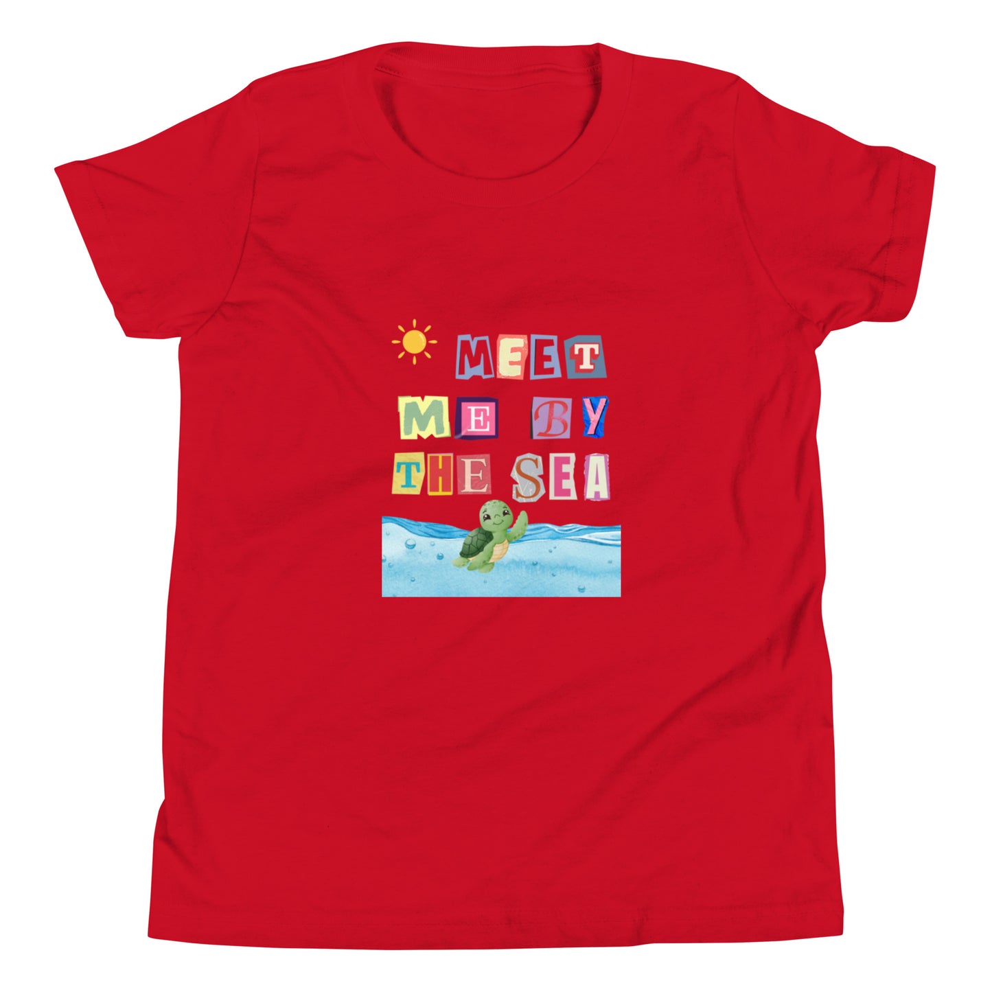 Meet Me By the Sea Youth Tee by EraofInk