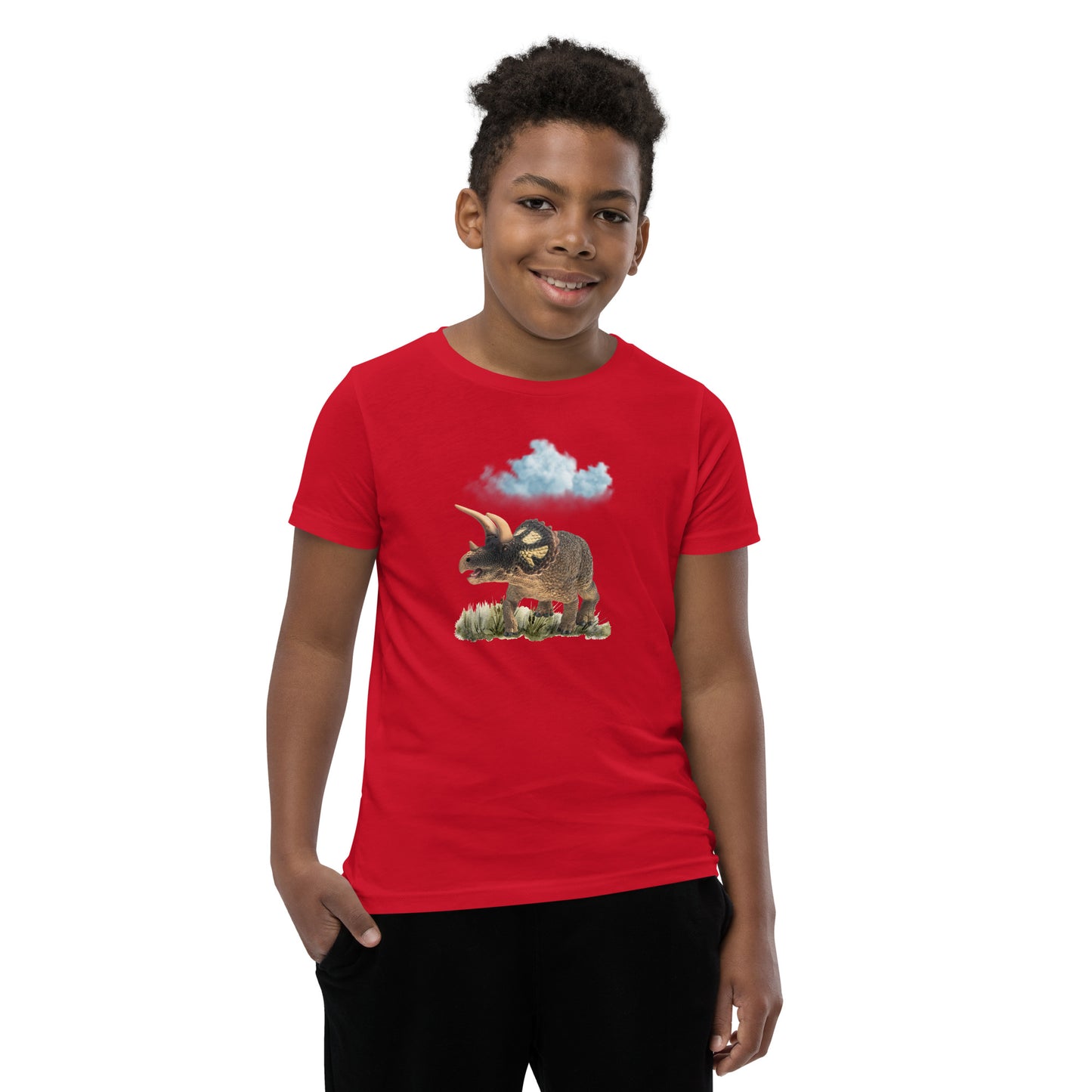 Roaming Dinosaur Youth Tee by EraofInk