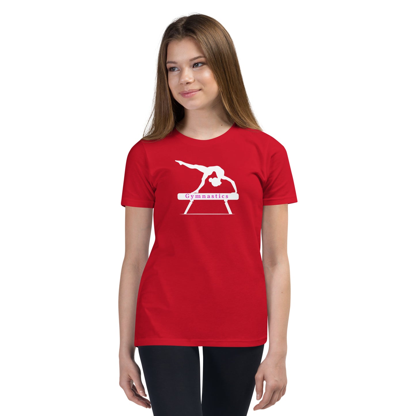 Gymnastics Youth Tee - Beam Skills by EraofInk