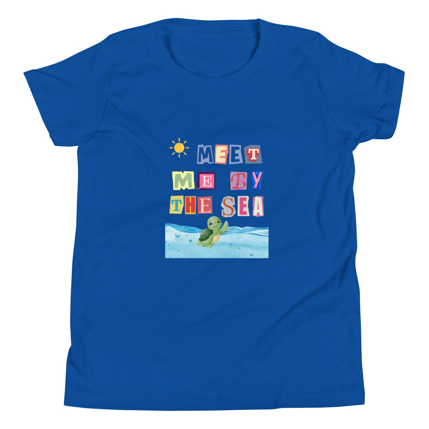 Meet Me By the Sea Youth Tee by EraofInk