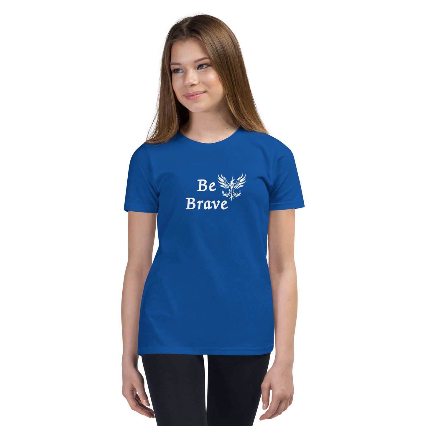 Youth Phoenix Rising Be Brave Tee by RecreatingKrista