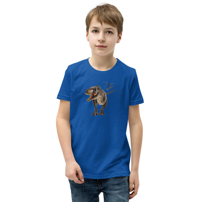 Ferocious Dinosaur Youth Tee by EraofInk