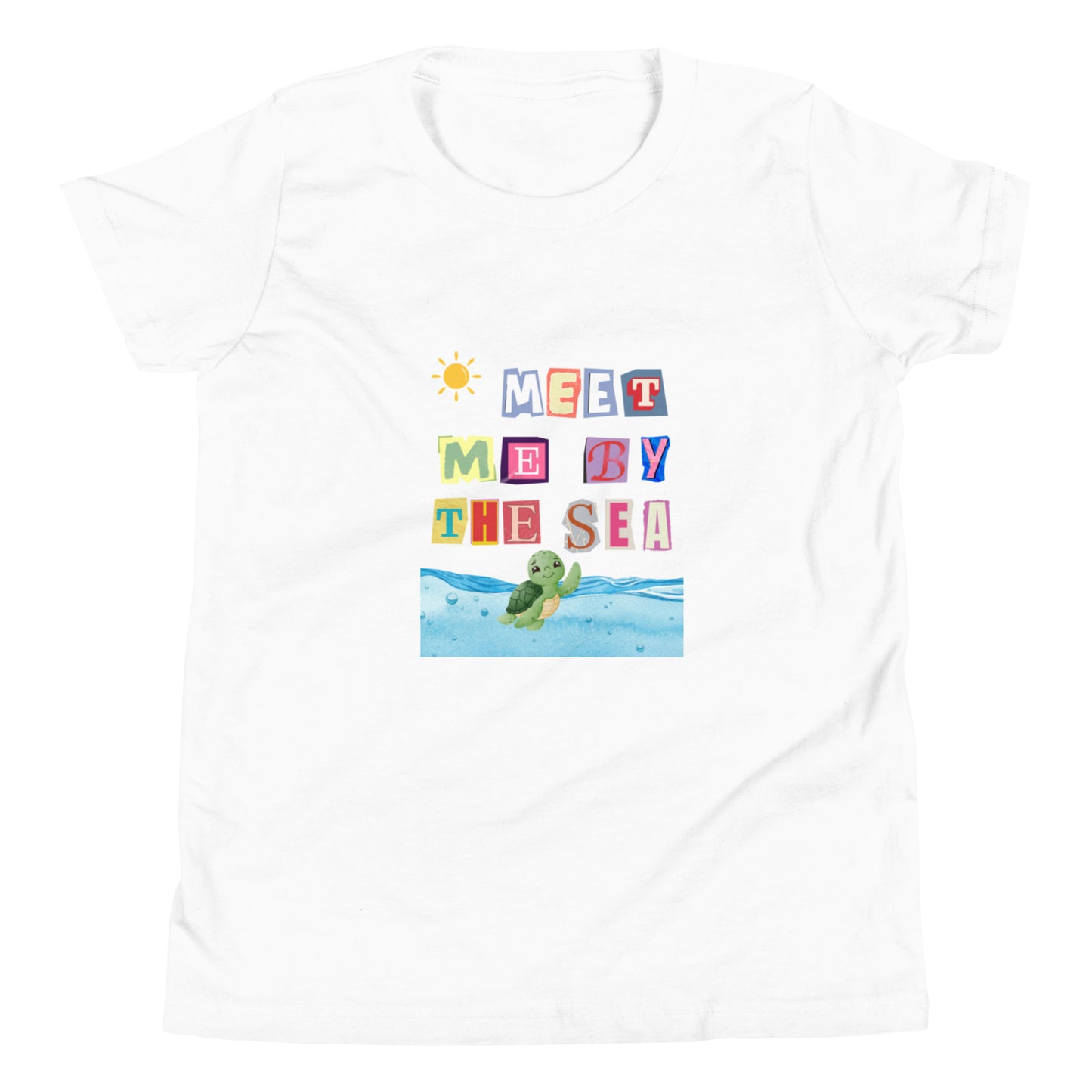 Meet Me By the Sea Youth Tee by EraofInk