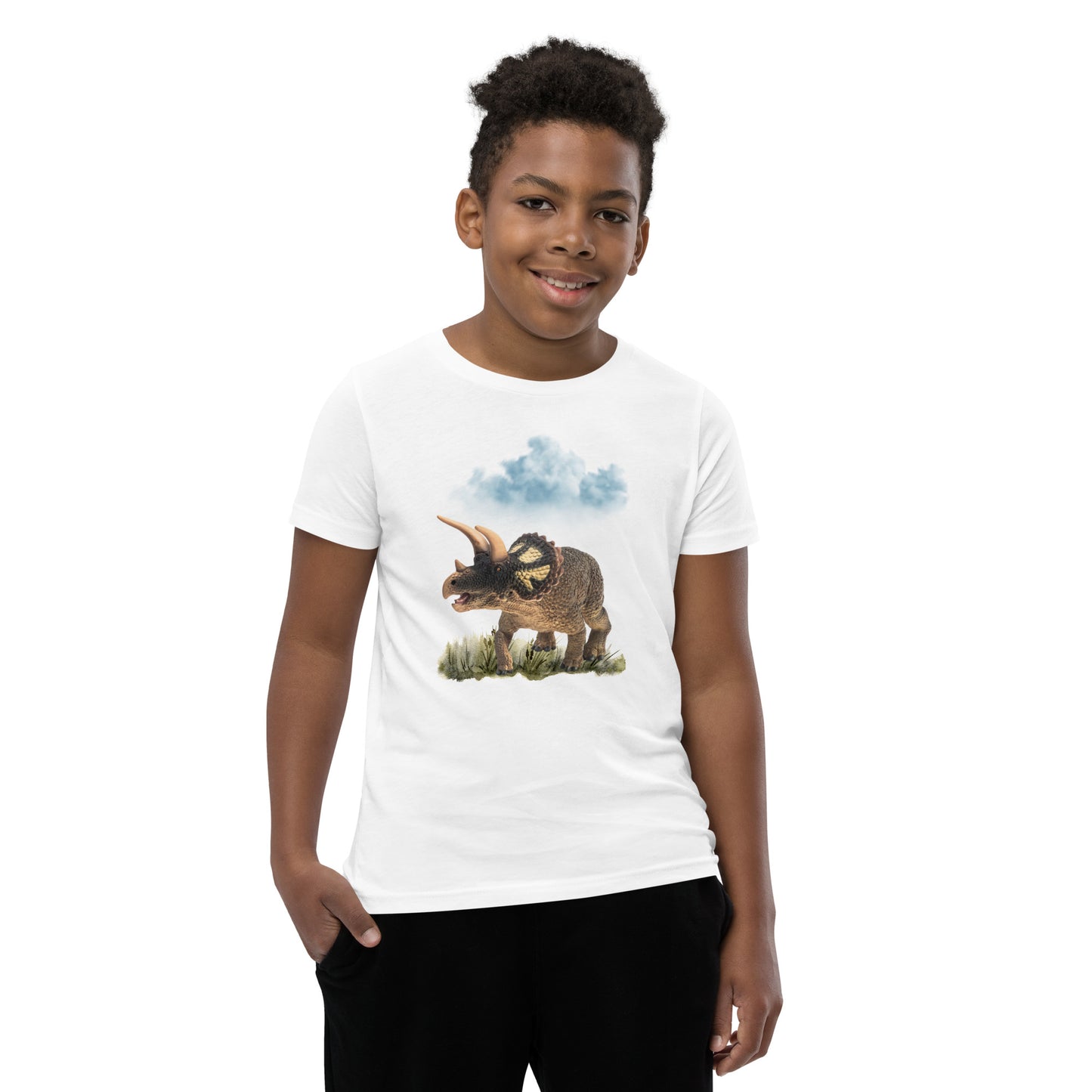 Roaming Dino Youth Tee by EraofInk